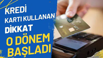 Cüzdanında kredi kartı olanlar dikkat! 15 Ocak itibarıyla o limit yükseldi