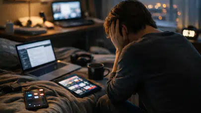 Dijital çağın sessiz yükü teknoloji stresiyle yaşamak