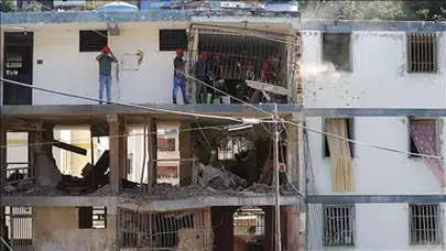 ABD vurdu, Caracas yaralı: 463 ev hasar aldı!