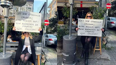 Hayal Köseoğlu pankart olayı nedir, neden pankart açtı, pankartta ne yazıyor, Bahar dizisi sonrası neler yaşandı?