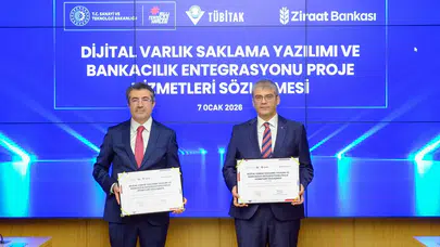 TÜBİTAK ve Ziraat Bankası'ndan 'dijital finans' iş birliği