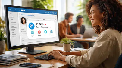 LinkedIn, ai becerilerini profilde kanıtlayan yeni sertifika dönemini başlatıyor