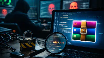 Winrar’daki kritik açık hackerların radarında: Eski sürümler ciddi risk taşıyor