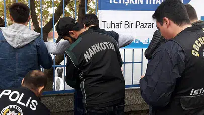 İstanbul'da narkotik ekipleri sahada, sokak satıcıları hedefte!