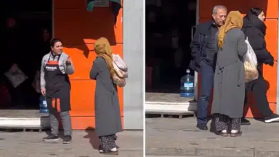 Fırında Ekmek Tartışması! Görüntüler Sosyal Medyayı İkiye Bölen Olay Oldu