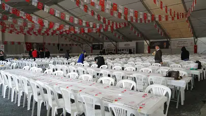 Tokat’ta 4 Noktada İftar Sofrası Kuruldu! Menü Açıklandı