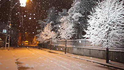Hava durumu Bilecik’te hayatı durma noktasına getirdi