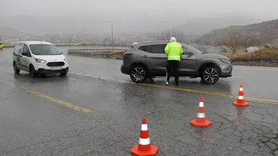 Olumsuz Hava Şartları Nedeniyle Kayseri-Malatya Hattında Ulaşım Kesildi!
