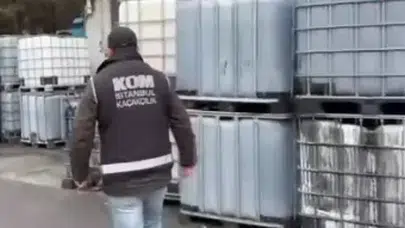 İstanbul’da kaçak akaryakıta darbe: 242 ton ele geçirildi!
