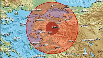 Balıkesir fay hattı nereden geçiyor, riskli ilçeler hangileri? 2026 Balıkesir deprem haritası