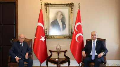 Ankara’da Gözler O Görüşmede! TBMM Başkanı Kurtulmuş ve Bahçeli Bir Araya Geldi