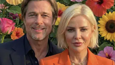 Brad Pitt sürprizi ile Ömür Gedik sosyal medyada trend oldu