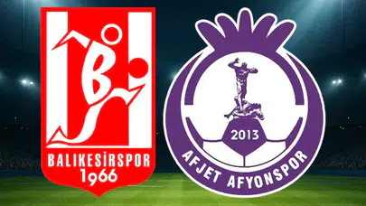 Afyonspor - Balıkesirspor Maçı Tarihi Ne Zaman, Saat Kaçta ve Hangi Kanalda (Sıfır TV YouTube kanalı)