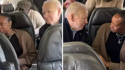 Air Force One Yerine Tarifeli Uçuş! Biden Columbia’ya Böyle Gitti