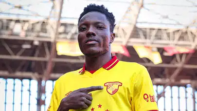 Kulüpten hoş geldin mesajı, Musah Mohammed Göztepe ailesinde!