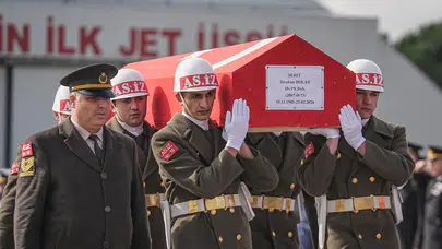 Balıkesir’de şehit pilota tören: İbrahim Bolat son yolculuğuna uğurlandı