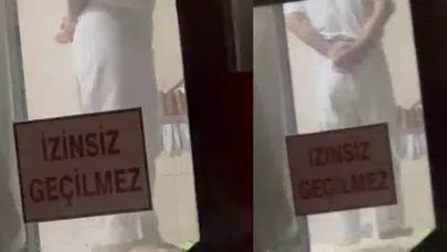 Elini değil, ayaklarını kullandı... O anlar sosyal medyayı ayağa kaldırdı!