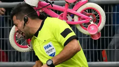 Amatör maçta neden bisiklet atıldı, Yardımcı hakem Hakan Başkurt'un sağlık durumu nasıl?