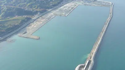 İyidere Lojistik Limanı'nın üst yapısı ağustosta tamamlanacak