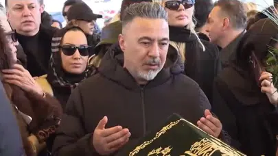 Fatih Ürek cenazesine kimler katıldı, törende hangi ünlüler vardı? Tartışma yaratan gergin anlar