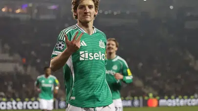 Şampiyonlar Ligi’nde Gordon Şov! İlk Yarıda 4 Gol, Tarihe Geçti