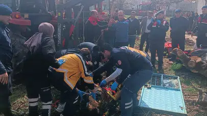 Fark etmedi, 20 metrelik kuyuya düştü! Denizli'de korku dolu anlar