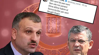 Özel’in 'Ramazan' eleştirisine Cumhurbaşkanı Başdanışmanı Saral’dan ‘Öcüler yer seni’ yanıtı