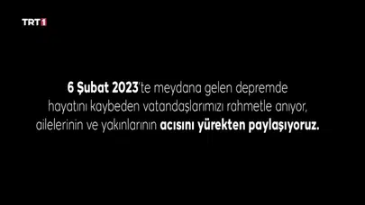 Taşacak Bu Deniz dizisinde bölüm öncesi 6 Şubat depremi hatırlatıldı!