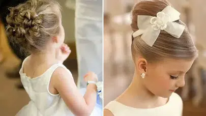 2026 Yılı Düğün ve Özel Günler İçin En Güzel Kız Çocuk Saç Modelleri