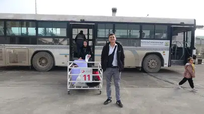 Sınır kapısında duygusal anlar, Cumhurbaşkanı Erdoğan’a teşekkür mesajı