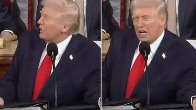 Kongre’de Kahkaha Krizi! Trump’ın Sözleri Salonu Karıştırdı