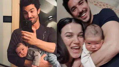 Kaan Yıldırım’dan Babalık Pozu, Fikret Hakan Sosyal Medyayı Büyüledi