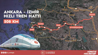 Ankara-İzmir Hızlı Treninde Sona Doğru: Yolculuk 3,5 Saate İniyor!