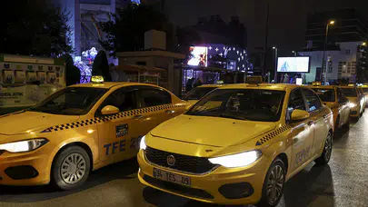 Gece yarısı başlayan yolculukta taksimetre şaşırttı