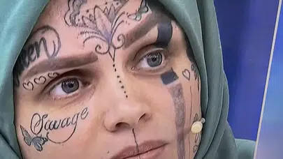 Dövmeli kadın Nazan kim, inancı ne, yüzündeki dövmeler ne anlama geliyor?