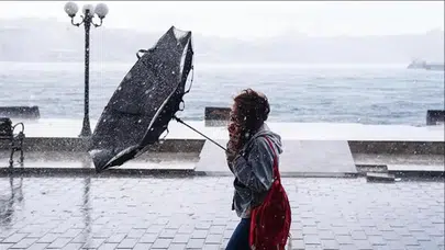 39 il için meteoroloji uyardı, fırtına ve kuvvetli sağanak geliyor
