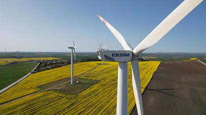 Rüzgar enerjisinde Türkiye’de ilk üçte 2025, Eksim Enerji’nin yılı oldu