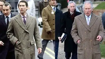 İngiliz Sarayında Moda Anlayışı! Kral Charles Aynı Paltosunu Yıllardır Giyiyor