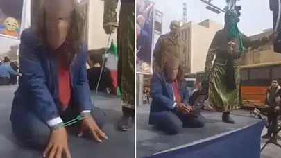 Tahran’da Baal Kuklası Yakıldı, Trump’ı Temsil Eden Gösteri Düzenlendi!