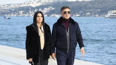 İzzet Yıldızhan İstanbul’da romantik anlar yaşadı
