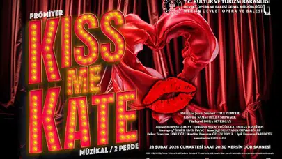 Mersin Devlet Opera ve Balesi 'Kiss Me Kate' ile sahneye çıkıyor