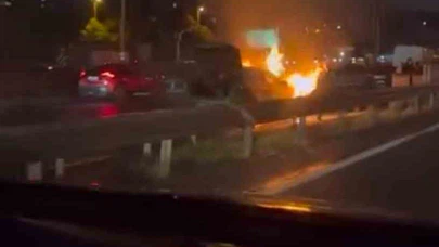 Alevler tankere teslim oldu... İstanbul’un kalbinde yangın paniği!