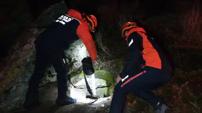 Define ararken kabus yaşadılar! 4 saatlik sarnıç dramı