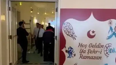 Meclis’te Ramazan Hazırlığı! AK Parti Grup Koridoru Işıklandırıldı