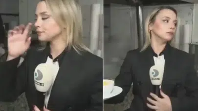 Sakatat Çekiminde Zor Anlar, Kübra Aydın’ın Yüz İfadeleri Gündem Oldu