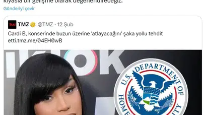 Cardi B ile ABD İç Güvenlik Bakanlığı Karşı Karşıya mı Geldi? ICE Tartışması Epstein Dosyalarına Uzandı