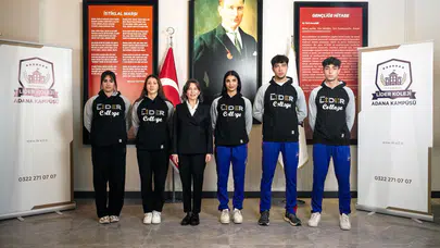 Adanalı öğrencilerden milli başarı yağmuru: Türkiye’nin gururu oldular