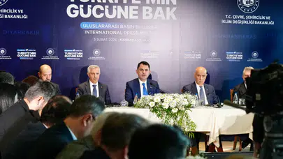 Bakan Kurum, Asrın İnşa Seferberliği’ni dünyaya anlattı: 'Anadolu Bugün Yeniden Ayağa Kalkmıştır'