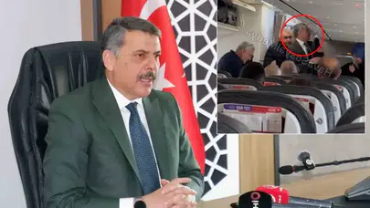 Yeni İçişleri Bakanı Mustafa Çiftçi Ankara’ya Tarifeli Uçuşla Gitti!