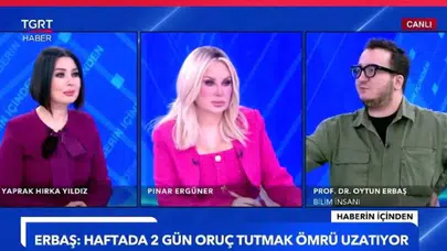 Oytun Erbaş’tan Ramazan Yorumu! 'Hafif Beslenme Ömrü Uzatabilir'